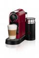 NESPRESSO by Krups XN760540 Citiz and Milk Coffee Machine, 1710 Watt, Red 22-240 Volts NOT FOR USA