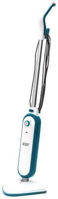 Russell Hobbs RHSM1001-G Steam and Clean Steam Mop White & Aqua - Free 2 year guarantee [Energy Class A] 220-240 Volts NOT FOR USA
