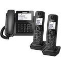 Panasonic KX-TGF323E Corded and Cordless Nuisance Call Block Combo Telephone Kit - 220 VOLTS NOT FOR USA