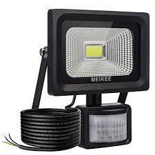 MEIKEE 10W PIR Light Super Bright 1000Lumen LED Sensor Flood Lights Outdoor 220 VOLTS NOT FOR USA