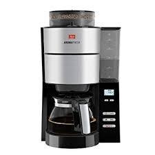 Melitta 1021-01 AromaFresh filter coffee machine, stainless steel, black 220 VOLTS NOT FOR USA