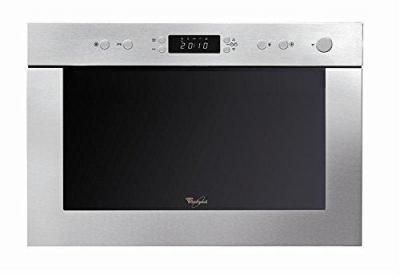 Whirlpool AMW498IX Stainless Steel Built-in Microwave Oven with Grill, 22 Liter 220 volts NOT FOR USA