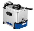 Tefal FR8040 Oleoclean Pro Inox - Design Deep Fryer - silver blue 220-240 Volts NOT FOR USA