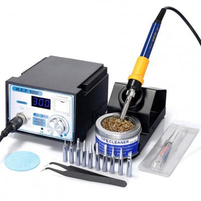 WEP PROFESSIONAL 75W DIGITAL SOLDERING IRON STATION ESD SAFE LEAD 939D 220V (Not For USA)