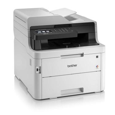 Brother MFC-L3750CDW Compact 4-in-1 Colour Multifunction Device White 220-240 VOLTS (NOT FOR USA)