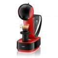 De'Longhi EDG260.R Infinissima Dolce Gusto POD Capsule Coffee Machine, 1470 W, 1.2 liters, Red/Black 220 VOLTS NOT FOR USA