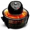 Geepas Turbo Halogen Oven 12 litres & Accessories 1400W Convection Air Fryer Cooker 220 Volts (NOT FOR USA)