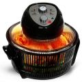 Geepas Turbo Halogen Oven 12 litres & Accessories 1400W Convection Air Fryer Cooker 220 Volts (NOT FOR USA)