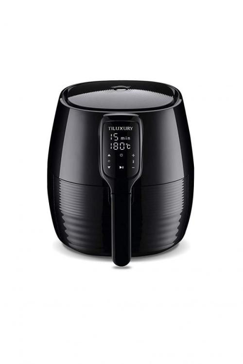 5-Quart Air Fryer with LCD Touch Screen,Black Airfryer paper liner cm  Freidora de aire Air fryer Inch air fryer liner Freidora d - AliExpress