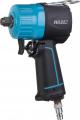 Hazet 9012MT Compressed Air Impact Wrench Max Torque 1400 Nm, Square 12.5 mm (1/2 Inch) Extra Short, Recommended Torque 620 Nm, Heavy Duty Twin Hammer Impact Mechanism 9012MT 220-240 VOLTS NOT FOR USA