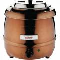 Professional Buffalo CP851 Soup Kettle Copper Finish 10 Liter 220 volts NOT FOR USA