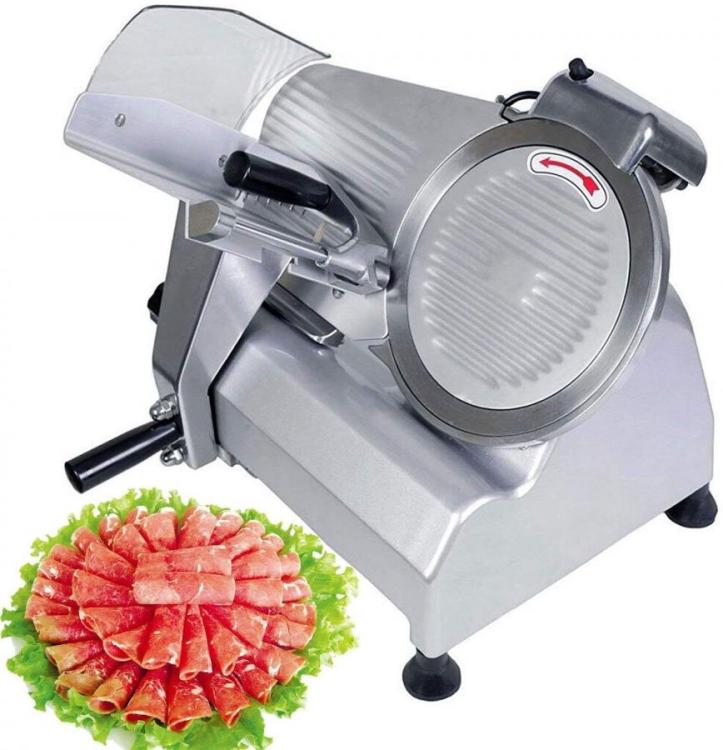 Automatic Meat Slicer Electric Deli Food Slicer,Commercial Meat  Slicer,Electric Stainless Steel Vegetable Cutter Cutting Machine,Home  Cooking Kit for