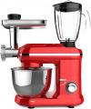 Frigidaire FD5126 1000W 6-Speed Stand Mixer With Blender & Meat Grinder, Red 220-240 VOLTS (NOT FOR USA)