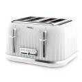 BREVILLE VTT470 4 SLICES TOASTER 2000 WATT POWER CAPACITY - WHITE 220-240 VOLT 50 HZ NOT FOR USA