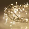 Indoor Fairy Lights with 100 Warm White LEDs on 8m of Clear Cable, 220VOLT, (NOT FOR USA)