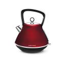 Morphy Richards 100108 Kettle Evoke Pyramid Kettle Red, 220VOLT (NOT FOR USA)