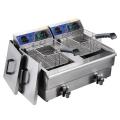 ReaseJoy E-FRY-26-004-0001 20L 3000W Commercial Electric Deep Fryer Restaurant with Timer and Drain, 220VOLT (NOT FOR USA)