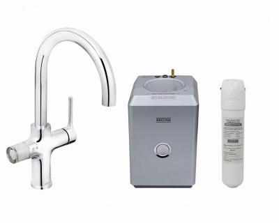 Bristan GLL RAPSNK4 C Gallery Rapid Kitchen Sink Tap with 4 in 1 Operation - Instant Boiling, Instant Cold Filtered, Hot and Cold Water Supply, Chrome 220-240 VOLTS (NOT FOR USA)