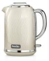 Breville VKT091 Flow Electric Kettle, 3 KW Fast Boil, Mushroom Cream, 1.7 Litre 220-240 VOLTS (NOT FOR USA)