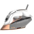 Breville VIN401 DiamondXpress Steam Iron, 3100 W, 200G Steam Shot, Multi-Directional Diamond Ceramic Soleplate, 400 ml Water Tank, White & Rose Gold 220-240 VOLTS (NOT FOR USA)