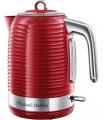 Russell Hobbs 24362 Inspire Electric Kettle, 3000 W, 1.7 Litre, Red with Chrome Accents 220-240 VOLTS (NOT FOR USA)
