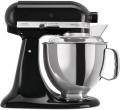 KitchenAid 5KSM175PSEOB Food Processor 4.8 L Artisan, Stainless Steel, (Onyx Black) 220-240 VOLTS NOT FOR USA