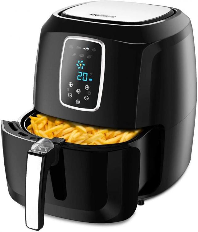 Delonghi Cool Touch RotoFry Low Oil Deep Fryer in Black