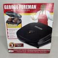 George Foreman 23400 Compact Two-Portion Grill 220 VOLTS NOT FOR USA