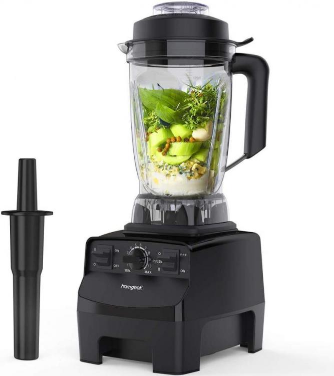 homgeek NY-8608MCA Blender Smoothie Maker, 2000W 10-Speed 220 VOLTS NOT FOR  USA
