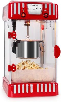 Klarstein Volcano Popcorn Maker, Retro Design 220 VOLTS NOT FOR USA