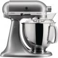 KitchenAid Artisan 5KSM175PSECU STAND MIXER (Silver Contour) WITH TWO BOWLS & FLEX EDGE BEATER 220 VOLTS NOT FOR USA