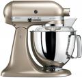 KitchenAid Artisan 5KSM175PSECZ (CHAMPAGNE) 5 Qt.Stand Mixer with TWO Bowls 220 VOLTS NOT FOR USA