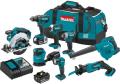 Makita XT801X1 18V LXT Lithium-Ion Cordless 8-Pc. Combo Kit (3.0Ah) NOT FOR USA