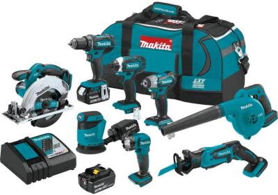 Makita XT801X1 18V LXT Lithium-Ion Cordless 8-Pc. Combo Kit (3.0Ah) NOT FOR USA