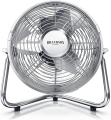 Brandson Wind Machine, Retro Style Fan In Chrome Design, Standing Fan, 32 Watts, Table Fan, High Air Flow NOT FOR USA