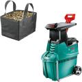 Bosch shredder AXT 25 TC (2500 W, collecting box 53 litres, cutting capacity: Diameter 45 mm, in box) NOT FOR USA