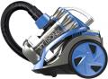 VYTRONIX Powerful 800W Cyclonic Bagless Cylinder Vacuum Cleaner, Compact, Lightweight, Quiet, Large 2L Bin Capacity, Carpet and Hard Floors, Hepa Filter, Blue/Silver