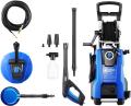 Nilfisk E 160 bar E 160.1-10 PDH X-TRA EU Outdoor Pressure Washer with Patio Cleaning, Car Cleaning and Drain Accessories 2300W Induction Motor Water Flow 500L/h 230V (Blue) 220-240 VOLTS NOT FOR USA