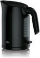 Braun WK 3110 BK Kettle Capacity 1.7 L 3,000 Watt Quick Boil System Removable Anti-limescale Filter Large Water Level Indicator BPA Free Black 220-240 NOT FOR  USA
