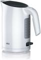 Braun WK 3110 WH Kettle Capacity 1.7 L 3,000 Watt Quick Boil System Removable Anti-limescale Filter Large Water Level Indicator BPA Free White 220-240 VOLTS NOT FOR USA