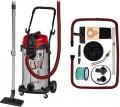 Einhell wet and dry vacuum cleaner TE-VC 2340 SAC (1,200 W, filter cleaning system for fine dust, stainless steel container 40 l, incl. Various filters & nozzles, 3 meter hose, drilling adapter)    220-240 VOLTS NOT FOR USA