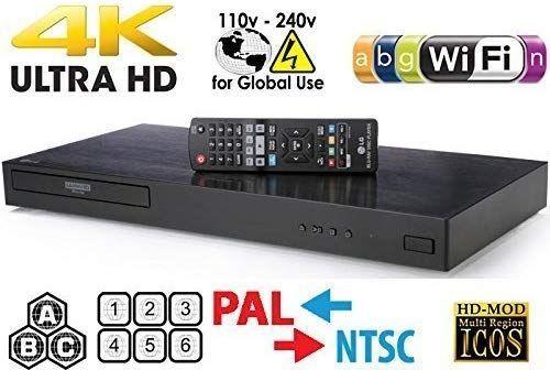 LG UBK90 Ultra HD 4K 3D Blu-ray / DVD Player - Unit Only