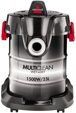 Bissell 2026M MultiClean Multi-Purpose Vacuum Cleaner, Wet & Dry Vacuum Cleaner with Blower Function, 1500 W, 7-Piece Accessory Set, 23 L 220-240 VOLTS NOT FOR USA