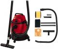 Einhell TC-VC 1825 Wet and Dry Vacuum Cleaner (1,250 W, 25 L Container, 180 mbar Suction Power, Blow Connection, Includes Plastic Suction Hose / Pipe, Nozzles Carpet/Smooth Floor + Joint, Long-Term Foam Filter)  220-240 VOLTS NOT FOR USA