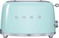 Smeg TSF01PGEU 2 Slice Toaster Pastel Green  220-240 VOLTS NOT FOR USA