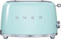 Smeg TSF01PGEU 2 Slice Toaster Pastel Green  220-240 VOLTS NOT FOR USA