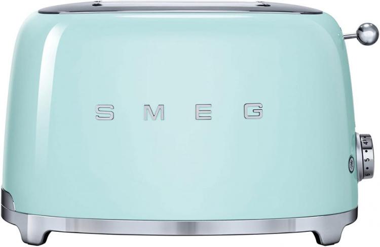 Smeg 2 Slice Toaster, Pastel Green