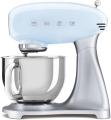 Smeg SMF02PBEU 4.8 L food processor pastel blue, 18/10 steel, 4.8 litres      220-240 VOLTS NOT FOR USA