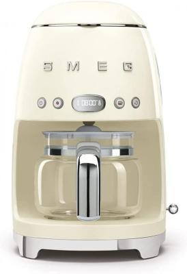 SMEG DCF02CREU DCF02RDEU/PGAU/WHAU/CRAU/PBAU/SSAU Filter Coffee Machine, 18/8 Stainless Steel      220-240 VOLTS NOT FOR USA