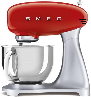 Smeg SMF02RDEU Food Processor, 18/8 Stainless Steel      220-240 VOLTS NOT FOR USA